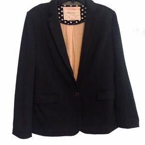 Cartonnier Gray Button Blazer with Pockets